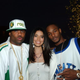 Damon Dash, Roselyn Sanchez and Cam'ron attend the spring opening of Sky Terrace at Ian Schrager's Hudson Hotel May 20, 2003, in New York City. (Stephen Chernin/Getty Images)